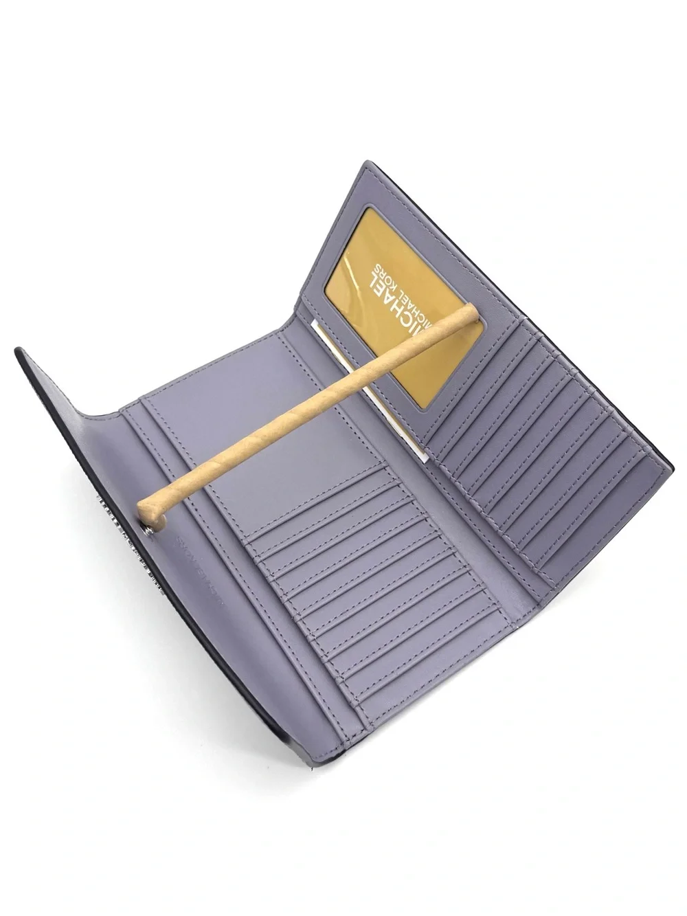 Michael Kors Large Jet Set Travel Trifold Wallet - Lilac